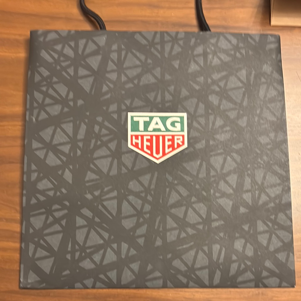 Tag Heuer Black Gift Bag